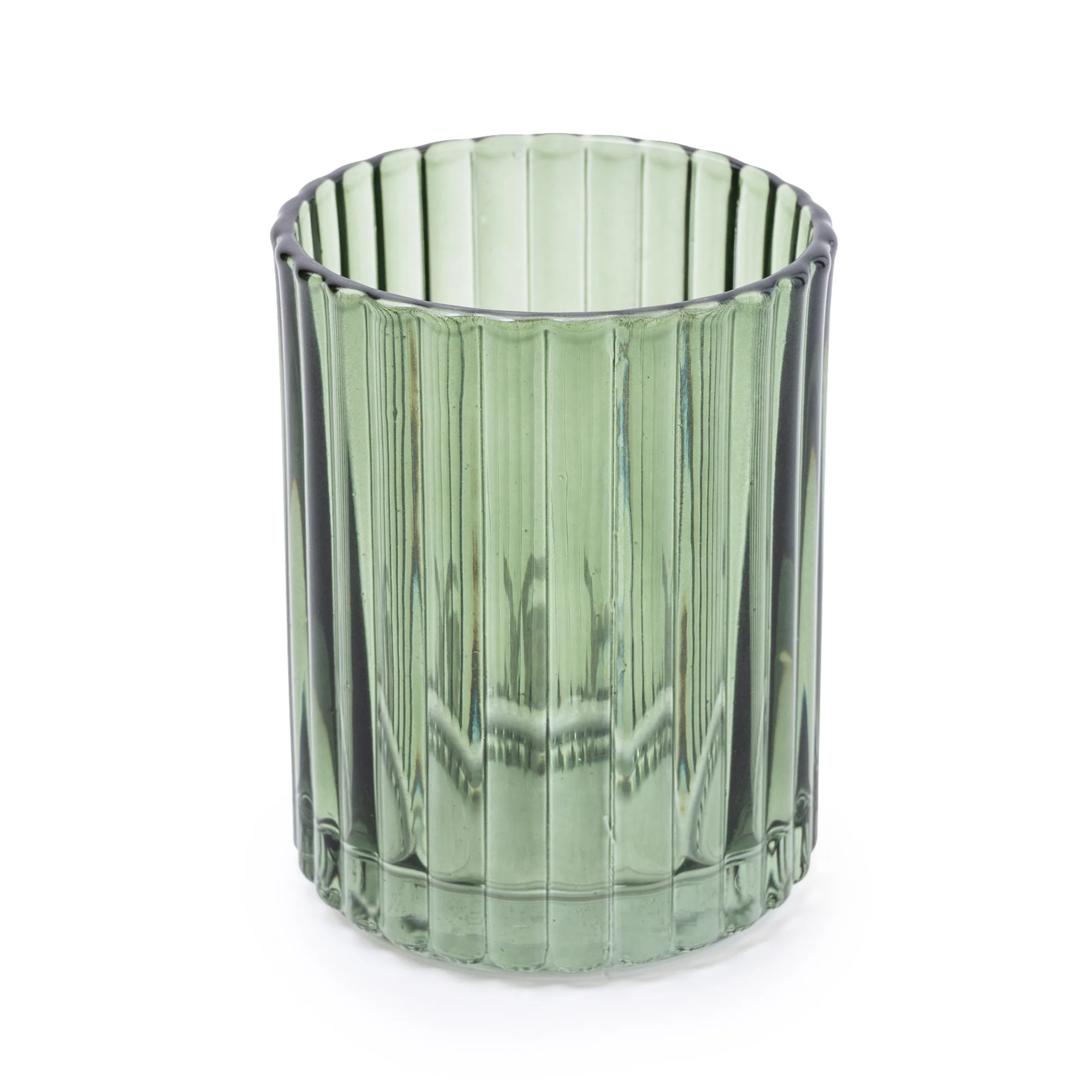 10CM Glass Tumbler Green - Image 2