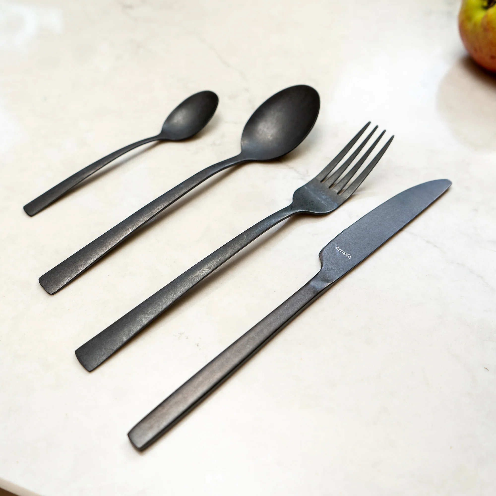 Amefa Manille Black 16 Piece Cutlery Set - Image 5
