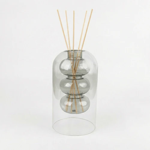 300ml Luxury Reed Diffuser in Smoked Glass Holder - Image 2