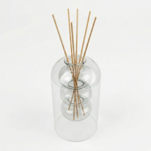 300ml Luxury Reed Diffuser in Smoked Glass Holder - Image 3