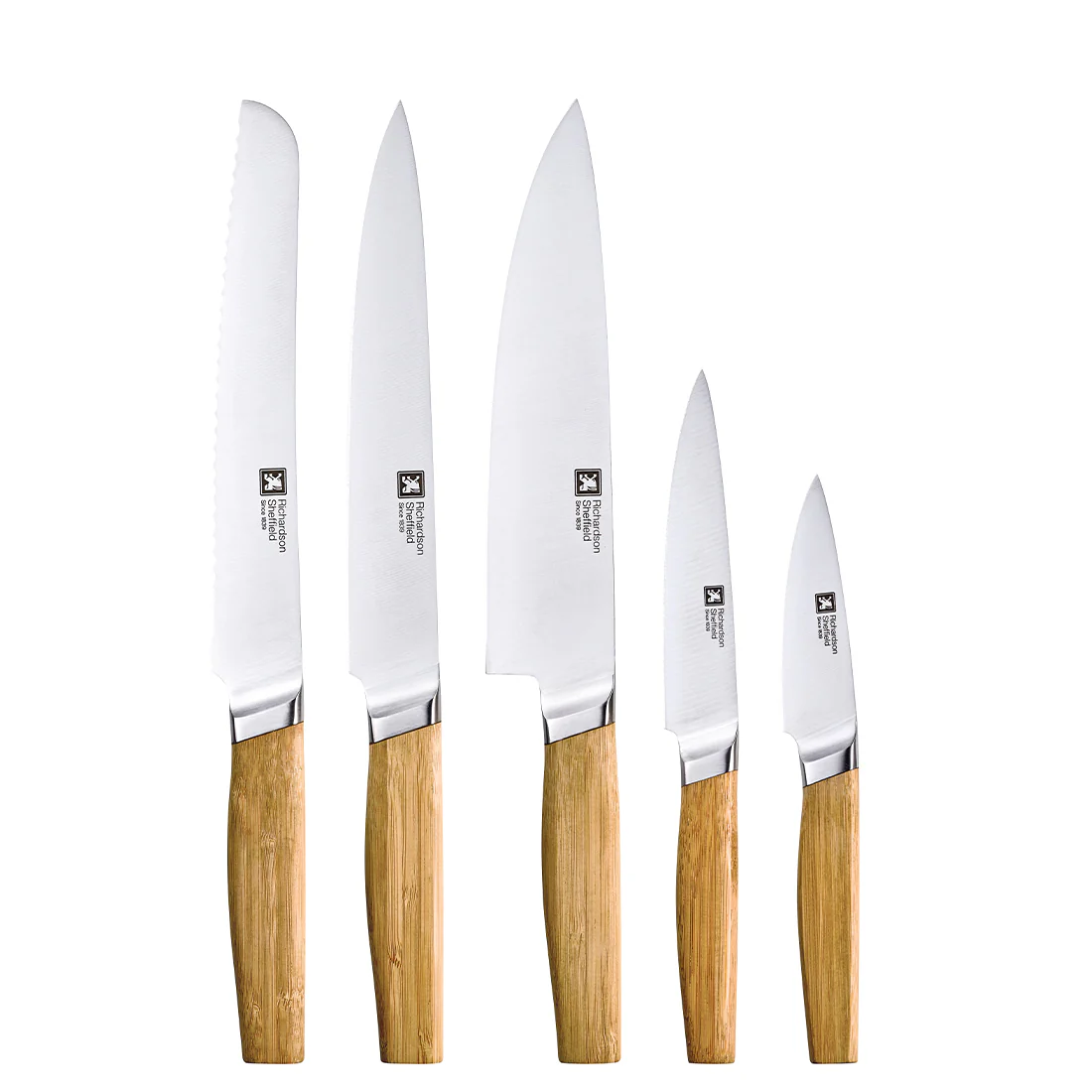 Richardson Sheffield Nomad 5 Piece Knife Block Set - Image 3