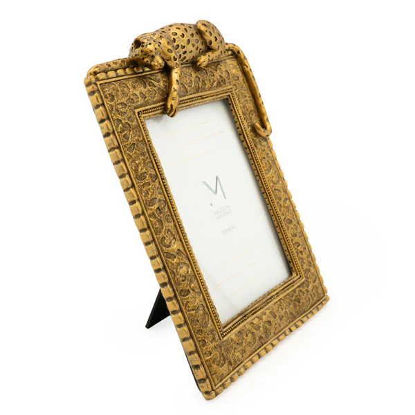 Stylish Leopard 5x7 Gold Photo Frame Design - Image 7