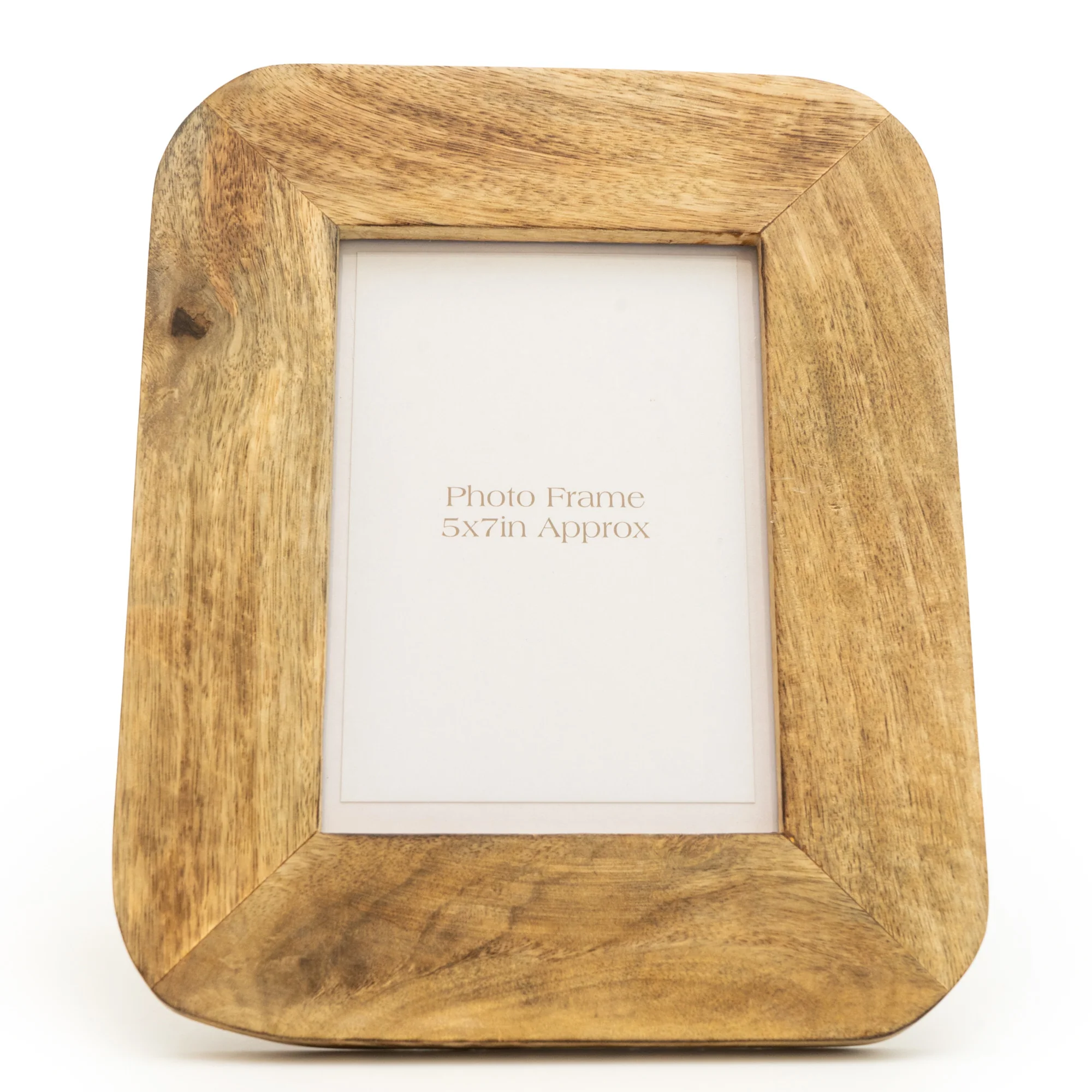 Rustic 5x7 Mango Wood Photo Frame - Image 4