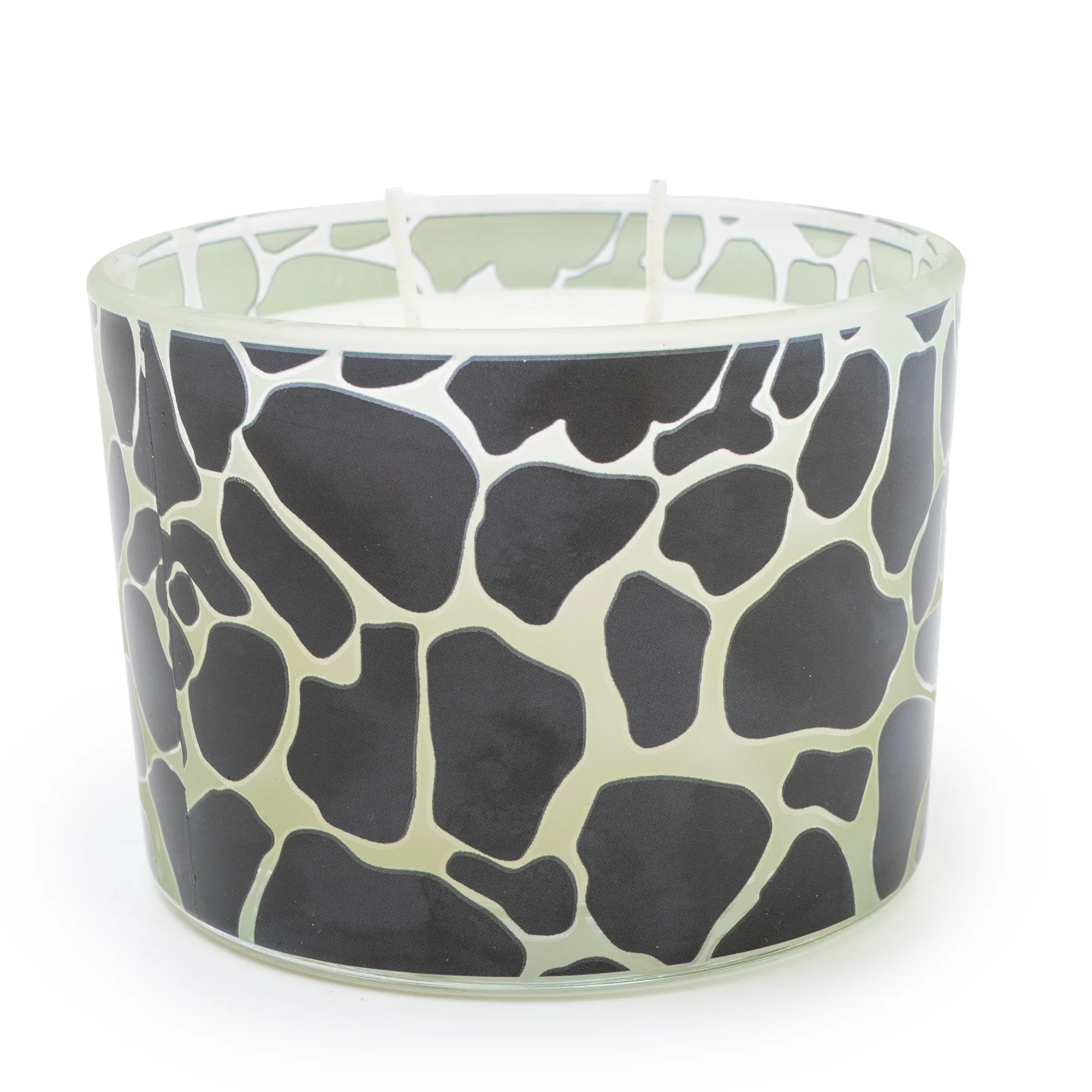 Double Wick Luxury Amber Shea Giraffe Candle - Image 3