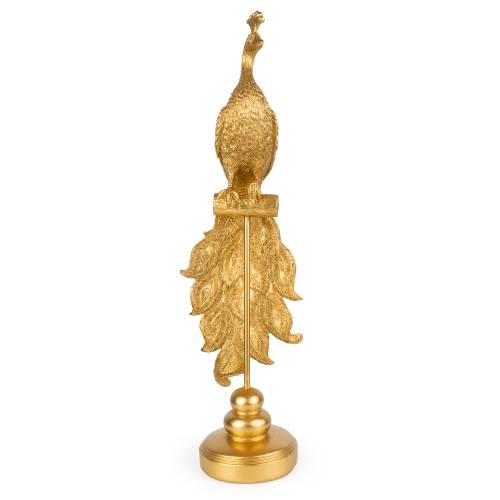 Antique Gold Peacock Ornament - Image 8