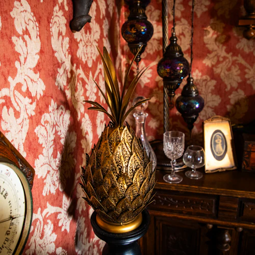 Antique Gold Pineapple Ornament - Image 6