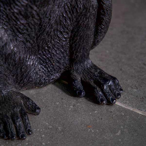 Art Deco Monkey Side Table in Black - Image 5