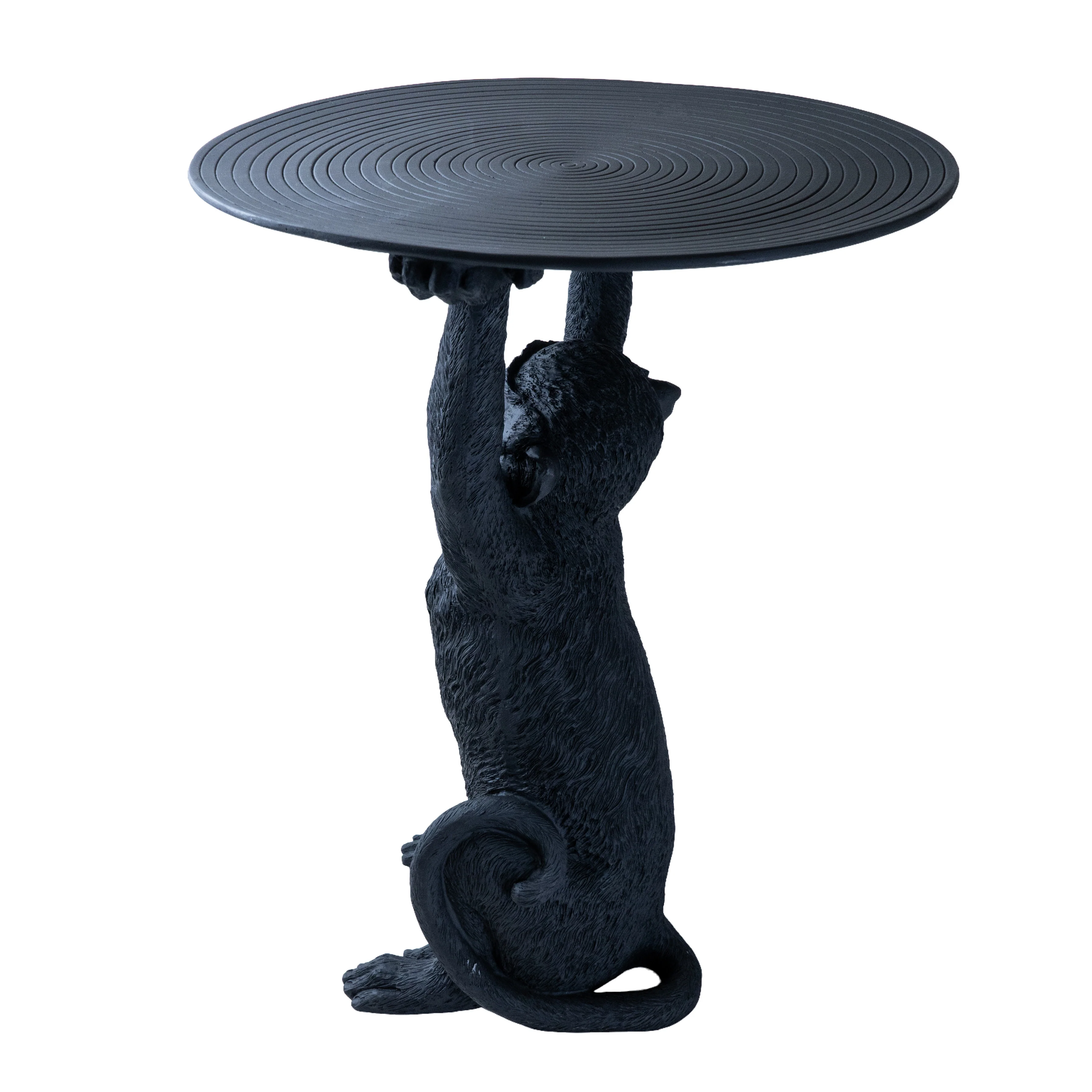 Art Deco Monkey Side Table in Black - Image 8