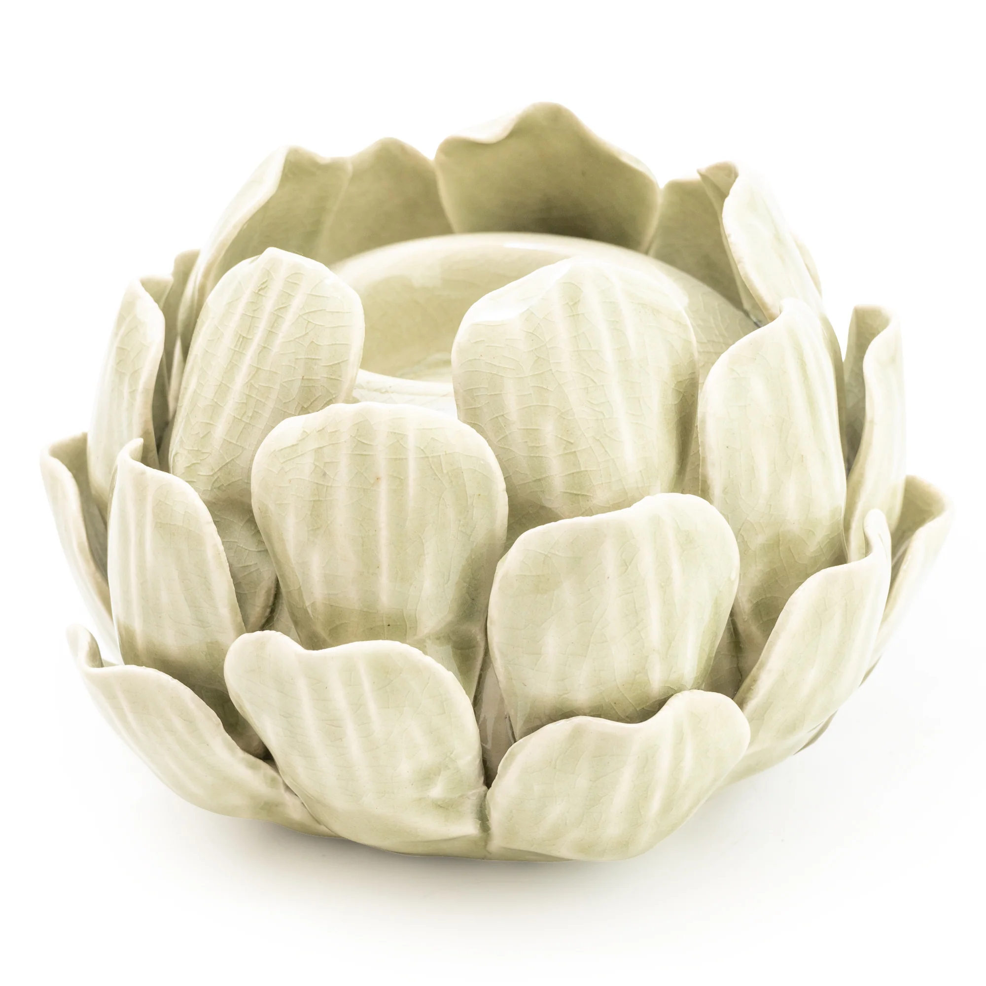 Charming Green Artichoke Candleholder - Image 5