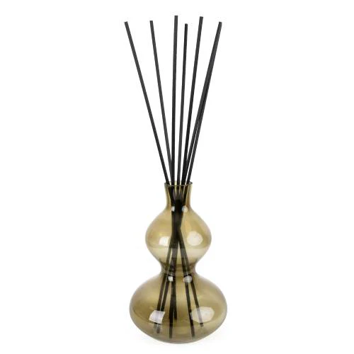500ml Glass Bubble Reed Diffuser With Basil, Lime & Mandarin Scent - Image 4