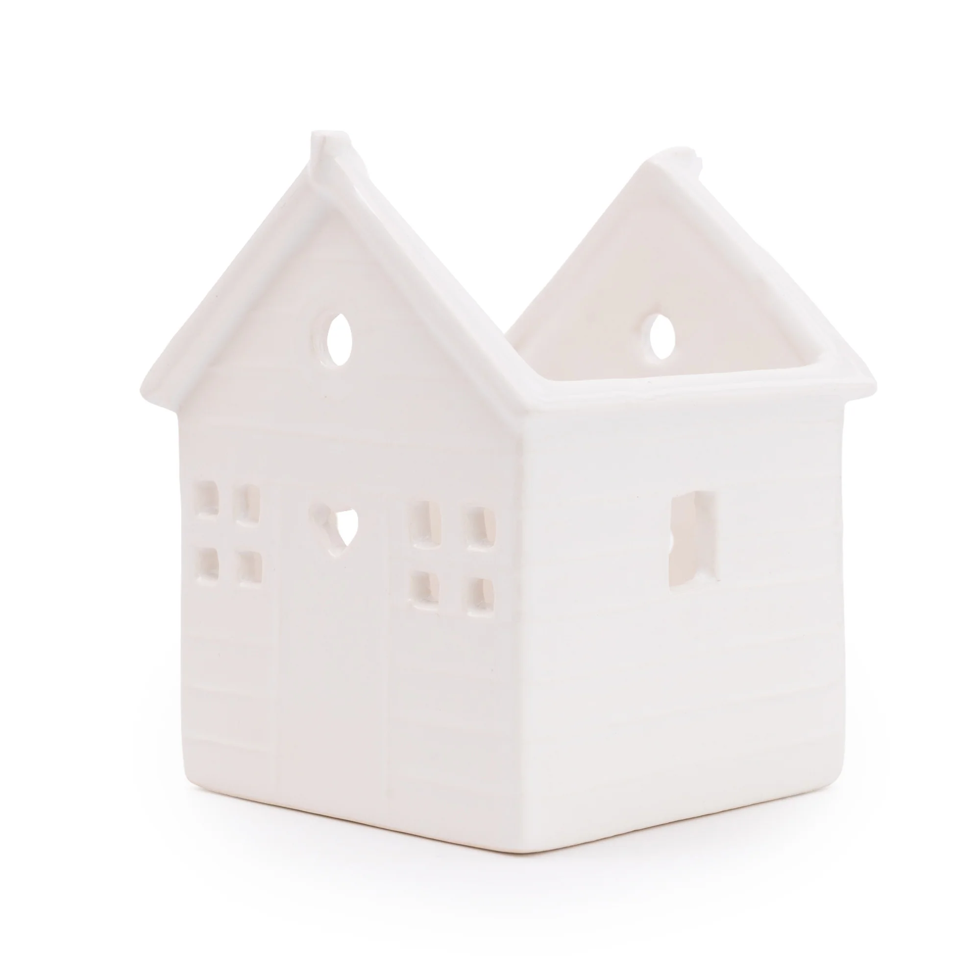 Charming Small Beach Hut Tealight Holder - Image 2