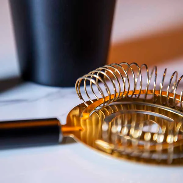 Black and Gold Cocktail Shaker Set with Gift Box and Recipe Card - Image 10