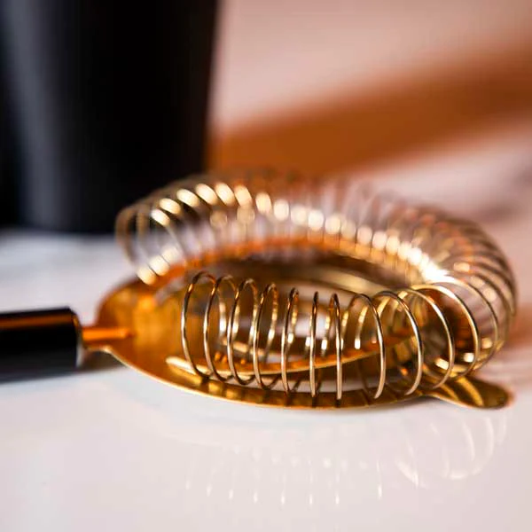 Black and Gold Cocktail Shaker Set with Gift Box and Recipe Card - Image 3
