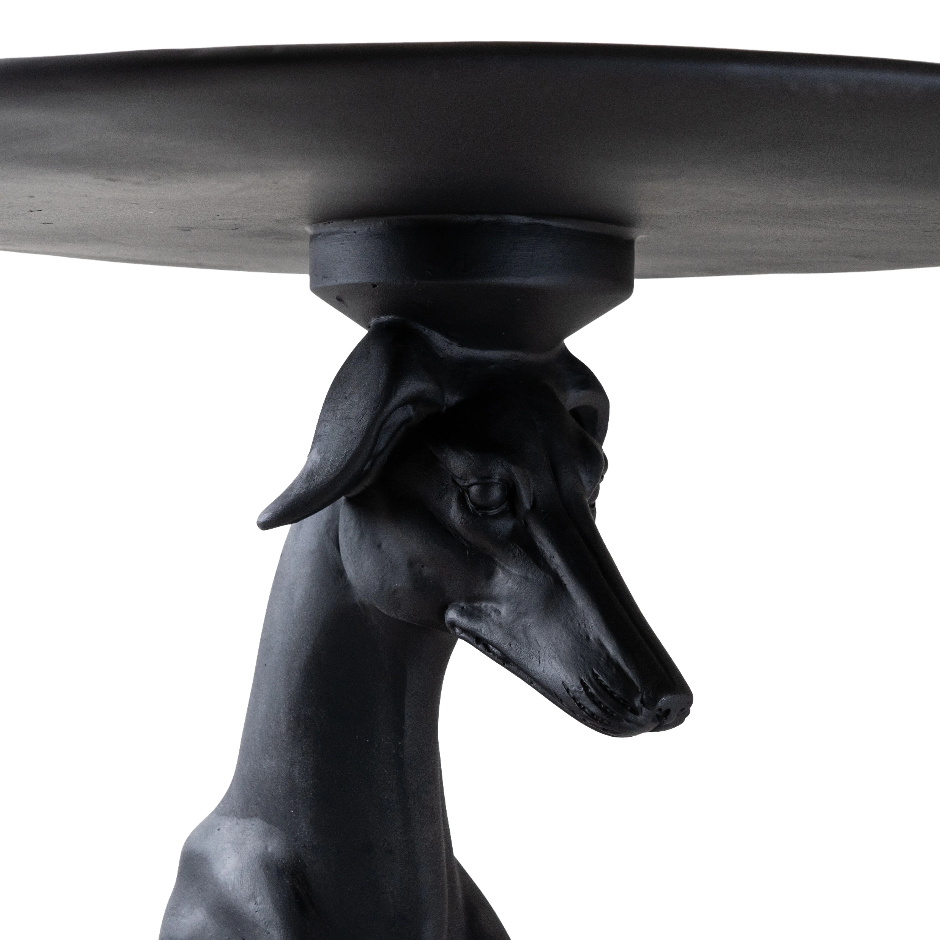 Black Greyhound Side Table - Image 7