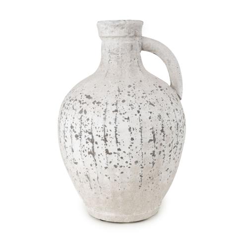 Stone Bottle Vase with Handle - Image 9