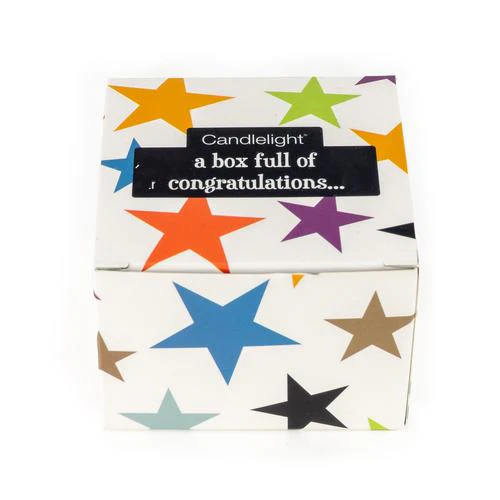 Brights Collection "Congratulations" Scented Gift Candle