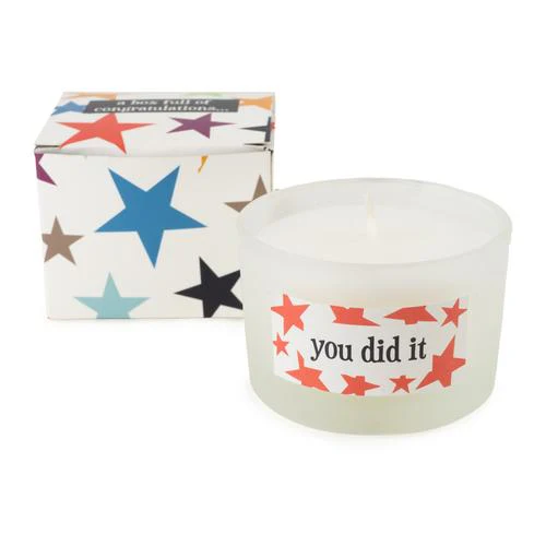 Brights Collection "Congratulations" Scented Gift Candle - Image 3