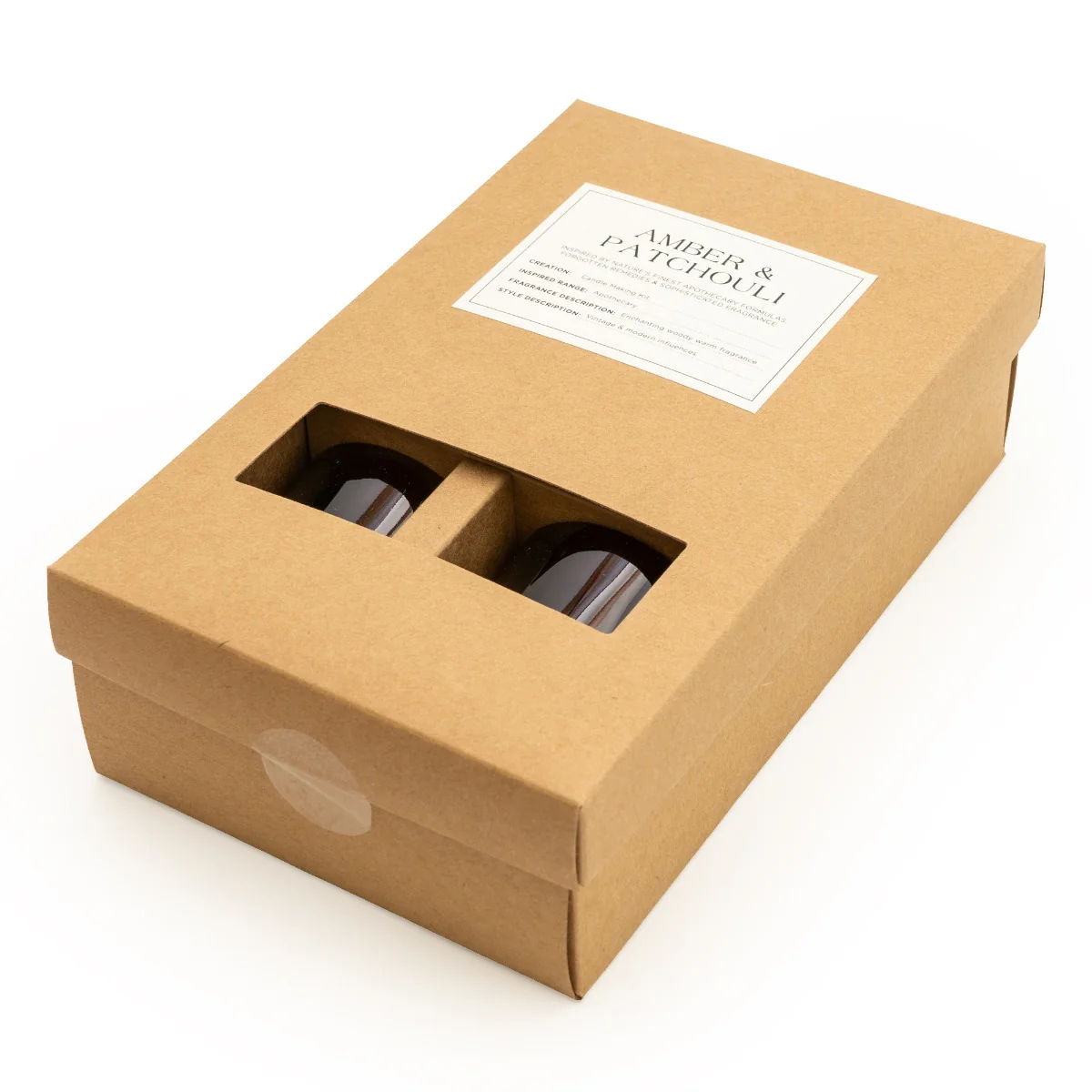 Candle Making Gift Set with Amber & Patchouli - Image 2