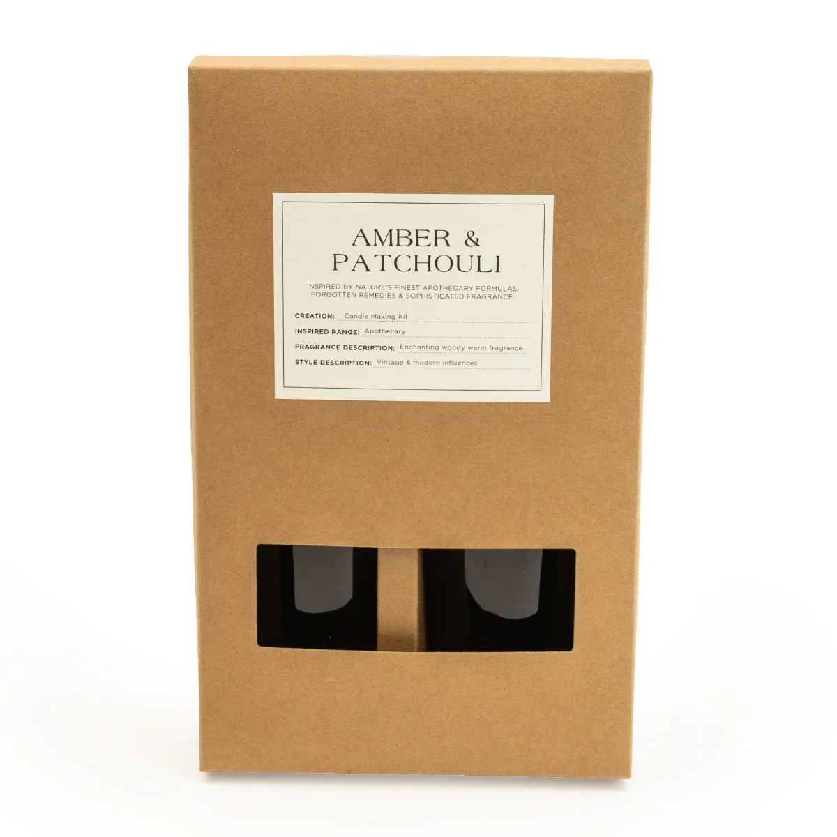 Candle Making Gift Set with Amber & Patchouli - Image 3