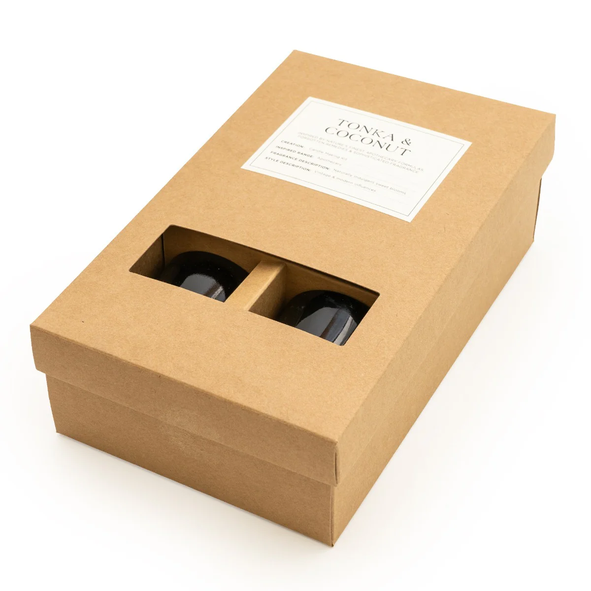 Candle Making Gift Set in Tonka & Coconut Essence - Image 2