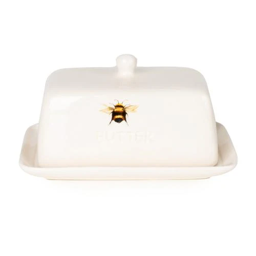 Ceramic Butter Dish with Bee Detail - Image 3