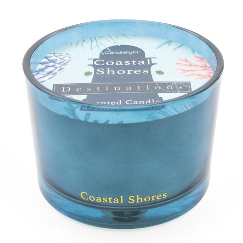 Coastal Shores Seasalt Scent Two Wick Candle