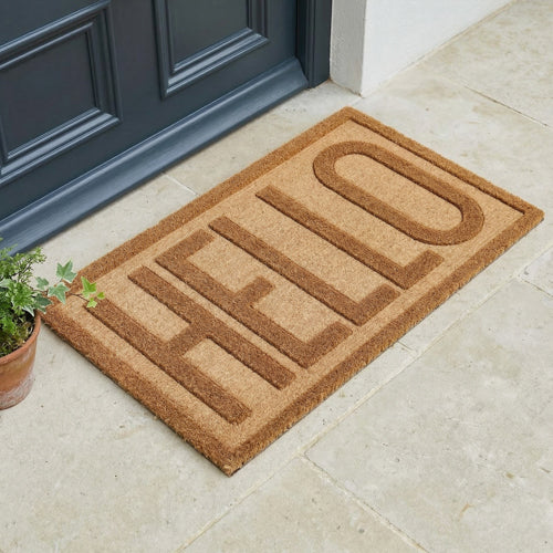 Coir Classic Hello Doormat  