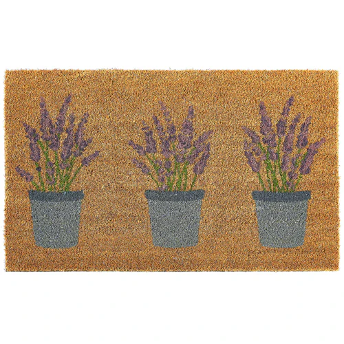 Coir Lavender Doormat - Image 3