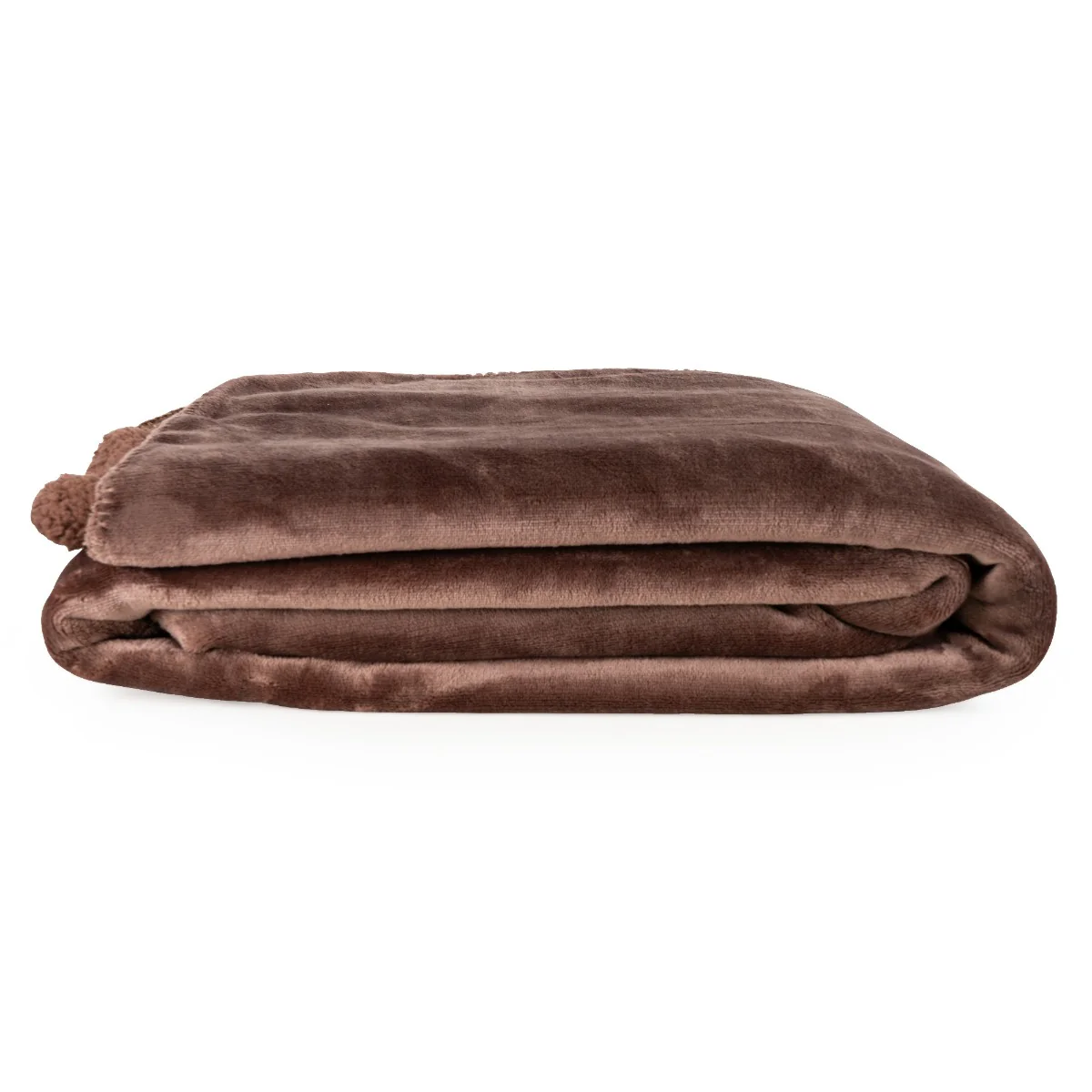 Comfy Coffee Soft Fleece Throw Blanket - Image 3