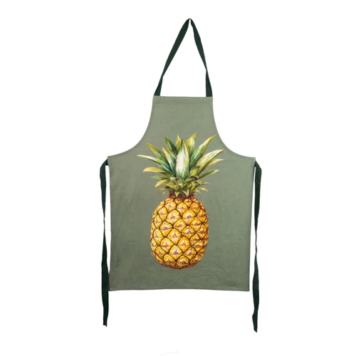 Cooking Apron with Pineapple Print - Image 3