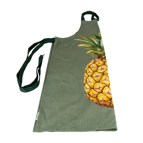 Cooking Apron with Pineapple Print - Image 4