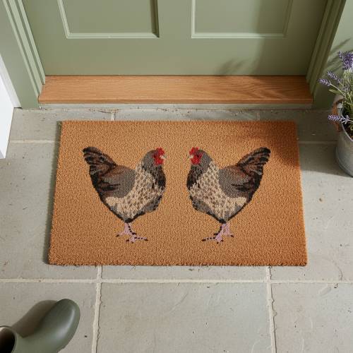 Country Hens Doormat