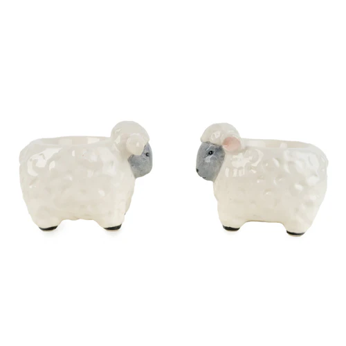 Country Sheep Egg Holder Pair - Image 5