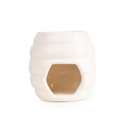 Cream Ceramic Beehive Oil Burner - Image 3