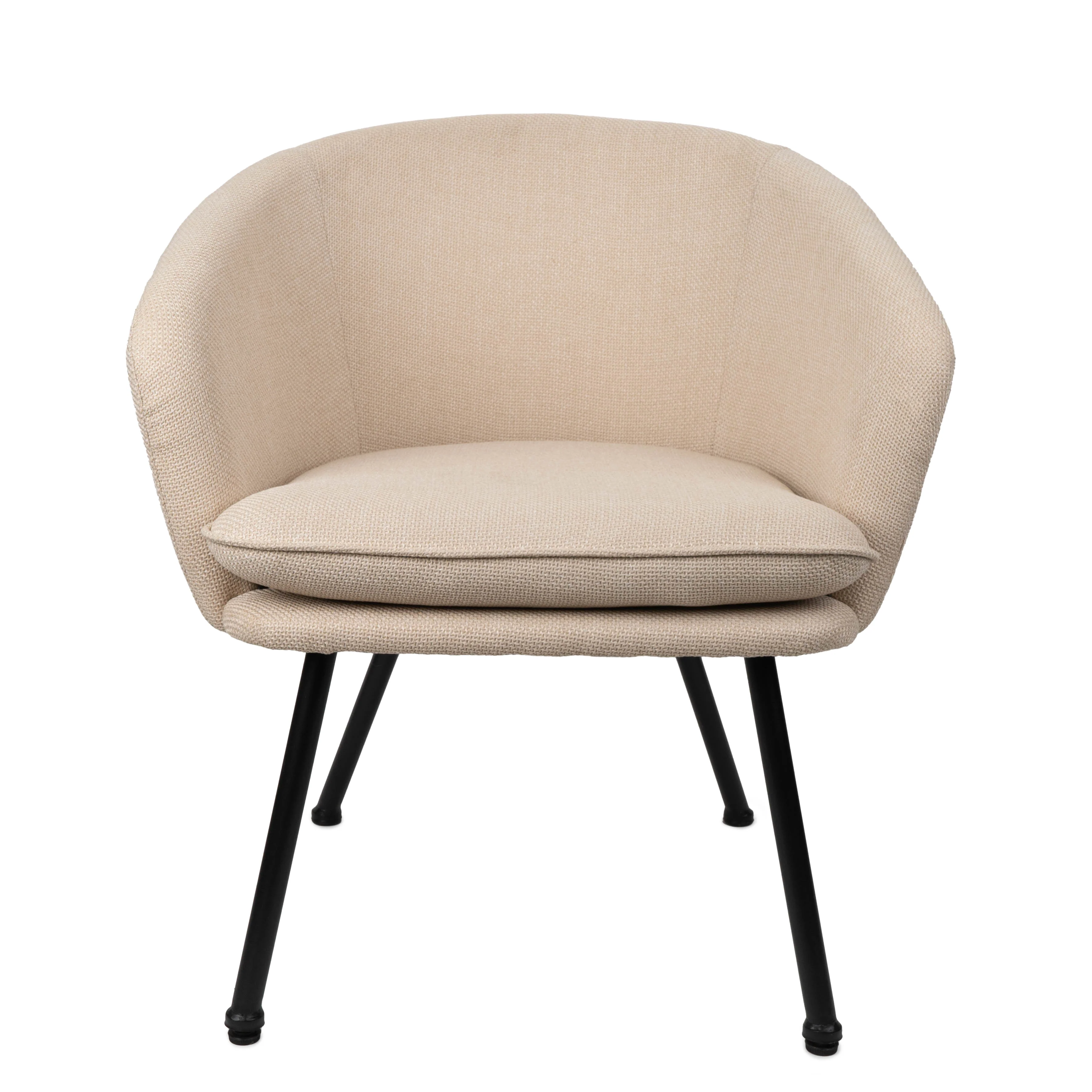 Luxurious Dixier Leisure Chair in Cream - Image 3