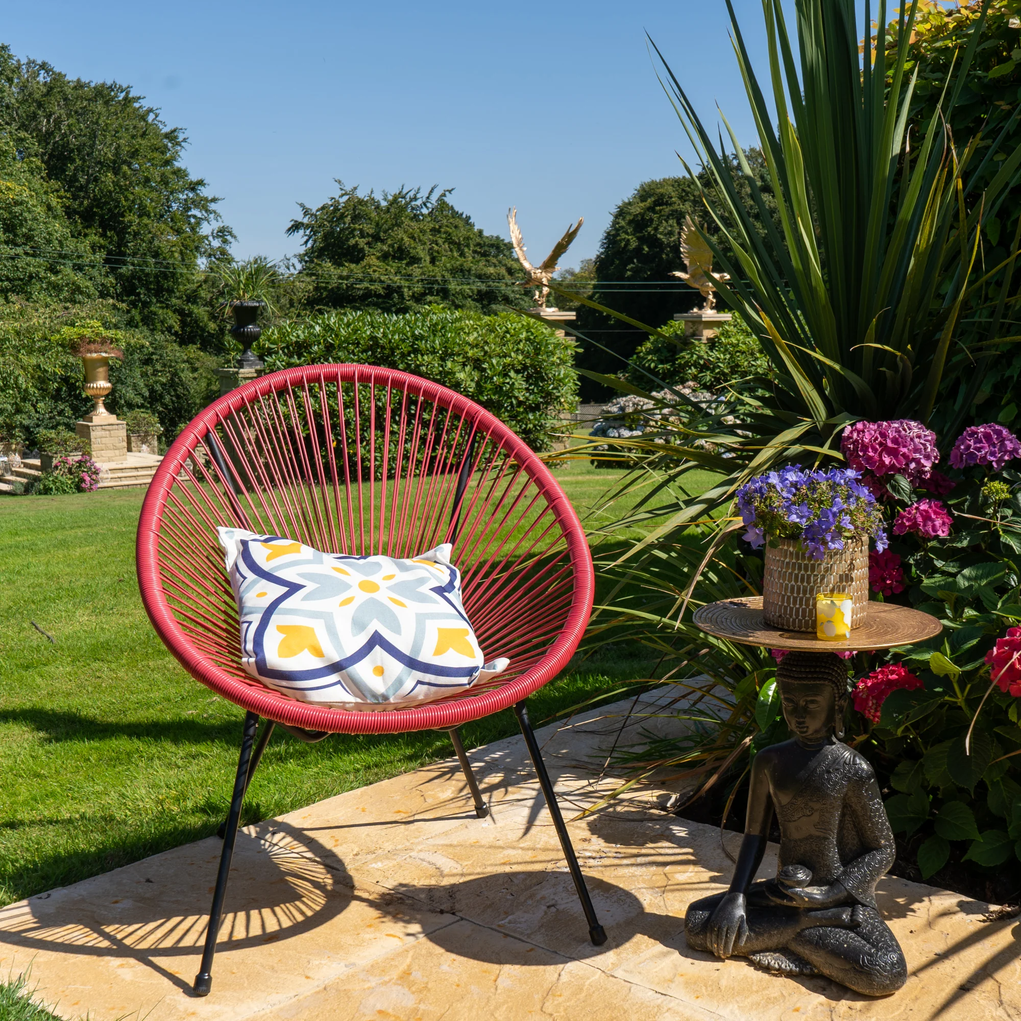 Red Egg Chair - Image 2