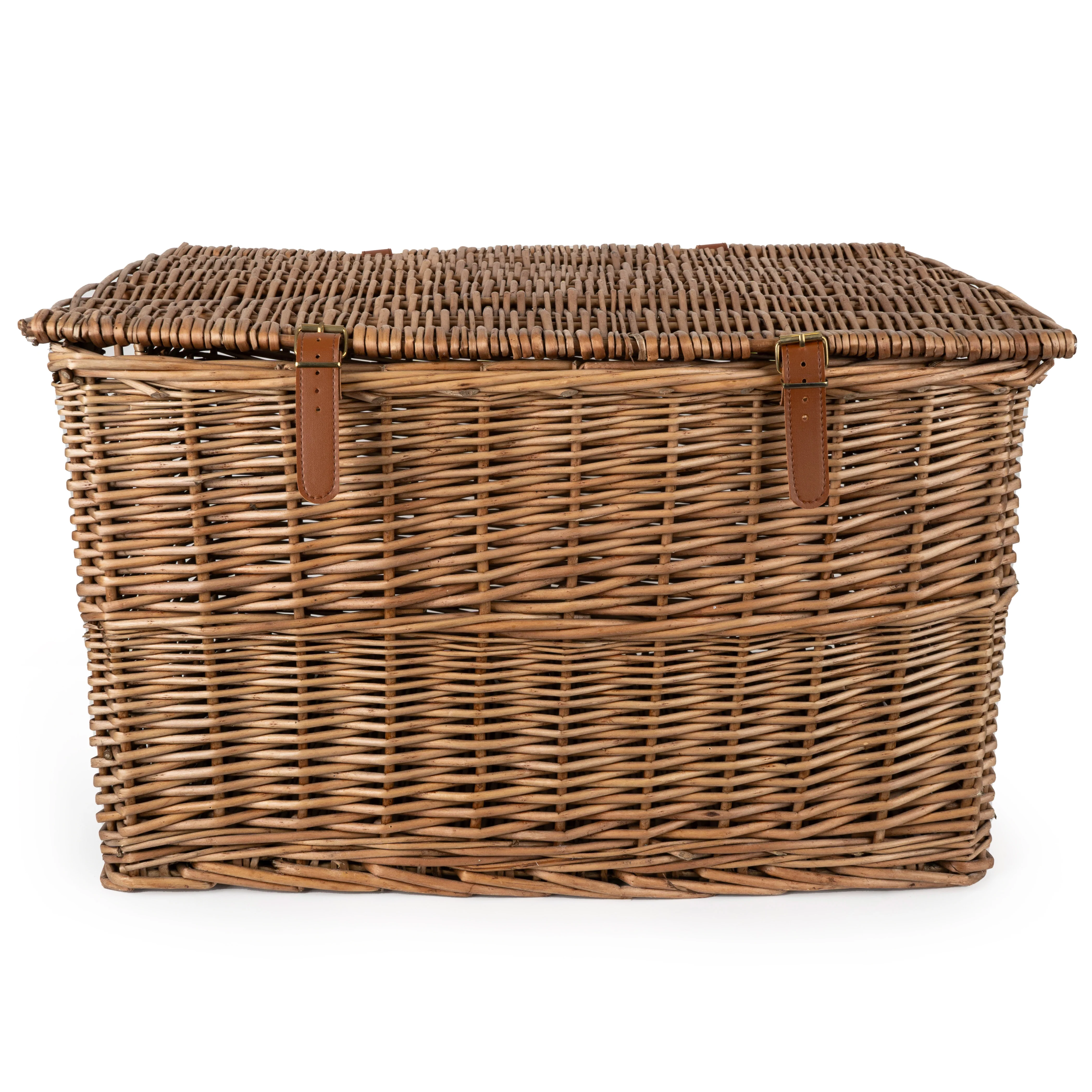 Extra Large Luxury Hamper - Natural Full Wicker - Image 3