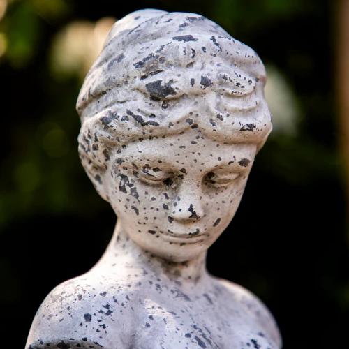 Stone Female Bust Sculpture - Image 4