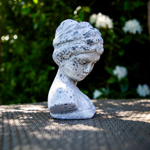 Stone Female Bust Sculpture - Image 6
