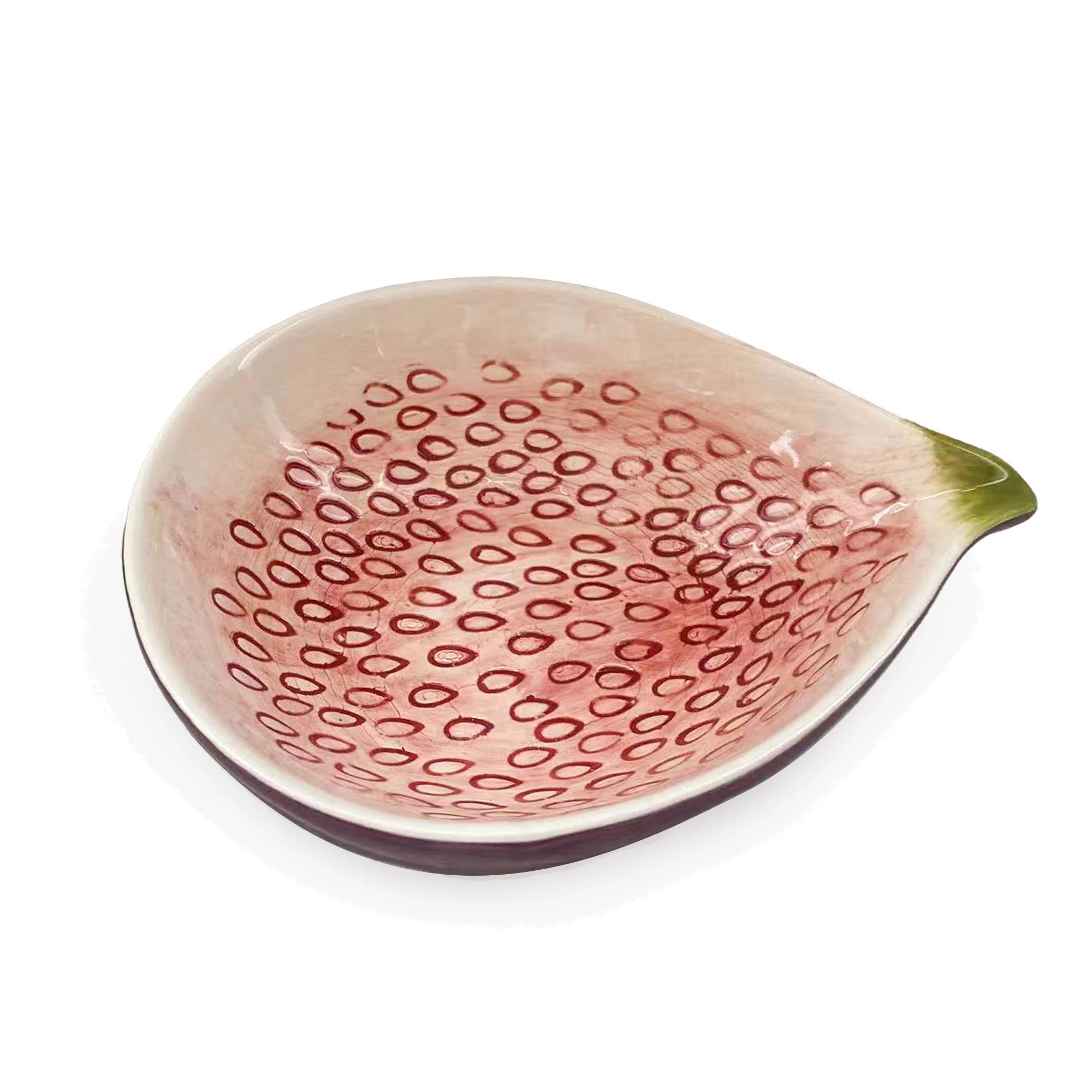 Fig Shaped Ceramic Bowl - Image 5