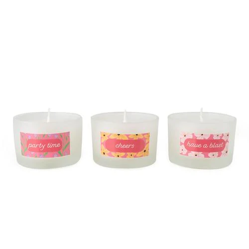Floral Collection "Celebrations" Luxury Candle Trio - Image 3