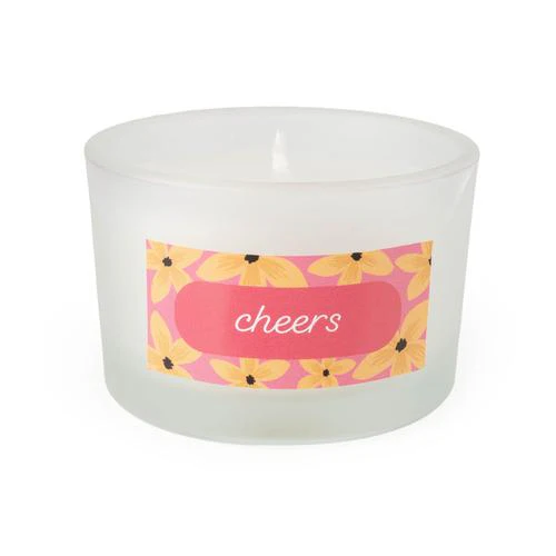 Floral Collection "Celebrations" Scented Gift Candle - Image 4