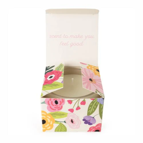 Floral Collection "Congratulations" Scented Gift Candle - Image 2