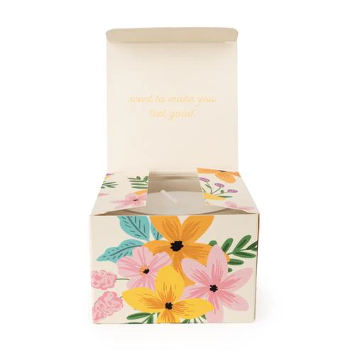 Floral Collection "Hugs" Scented Gift Candle - Image 2