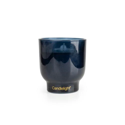 Medium Hydrangea & Jasmine Footed Candle - Image 3