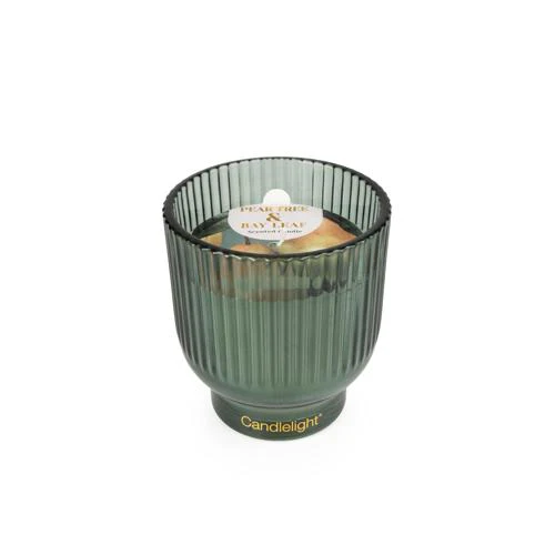 Medium Pear Tree & Bay Leaf Footed Candle - Image 2