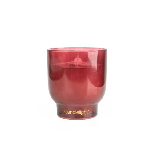 Peony & Water Lily Footed Candle - Image 2