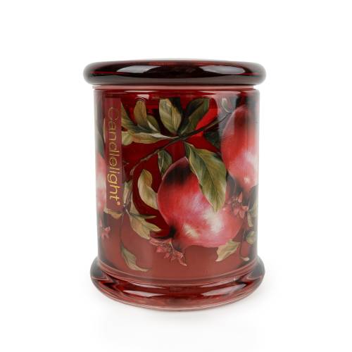Forest Pine & Pomegranate Large One Wick Candle - Image 4