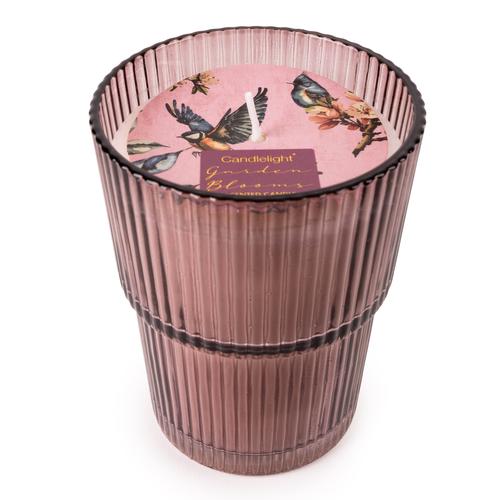 Garden Blooms and Plum Large Scented Candle - Image 3