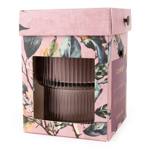 Garden Blooms and Plum Small Scented Candle